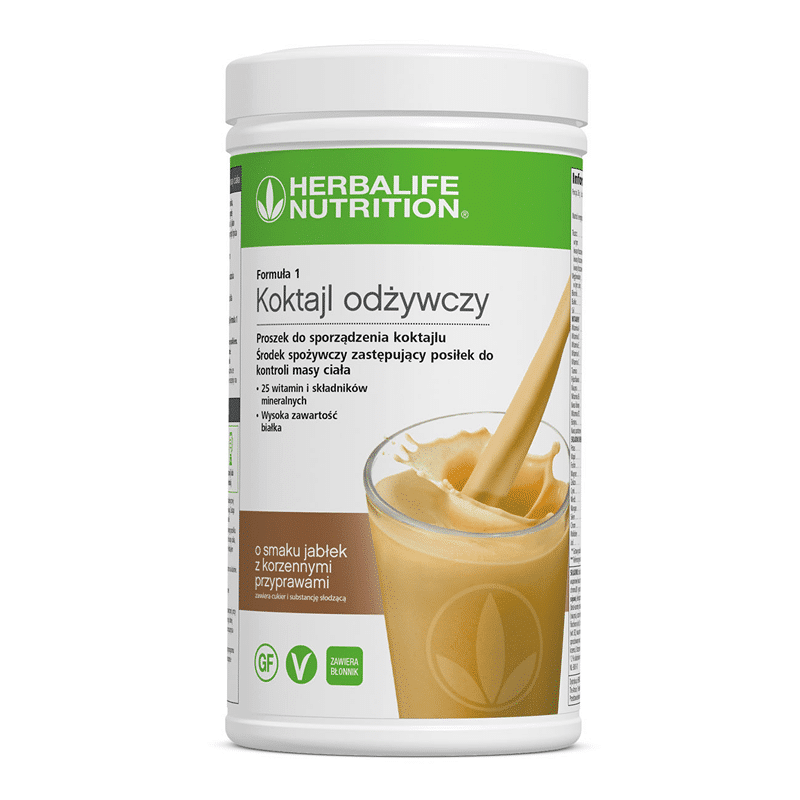 Koktajl Herbalife o smaku jabłek z korzennymi przyprawami 550 g