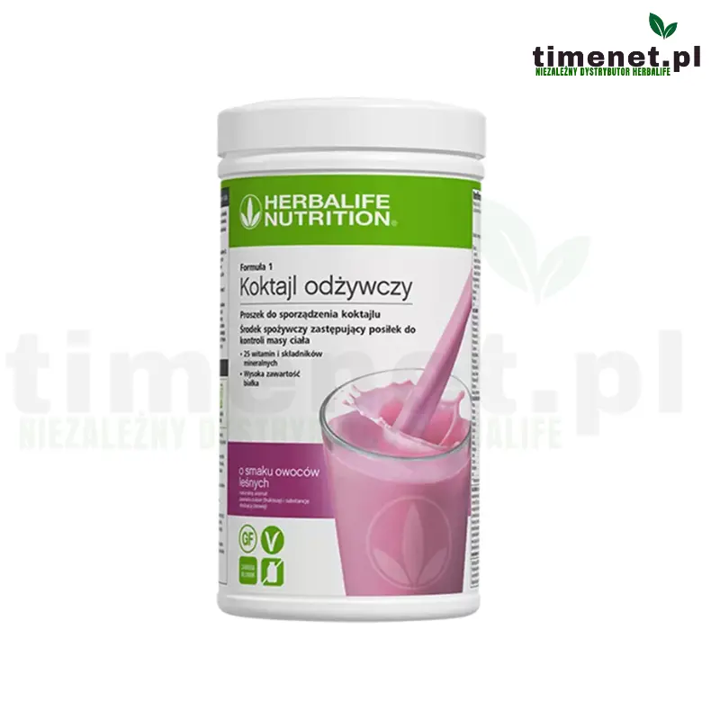 lesne Herbalife koktajl odżywczy o smaku owoców leśnych 550g