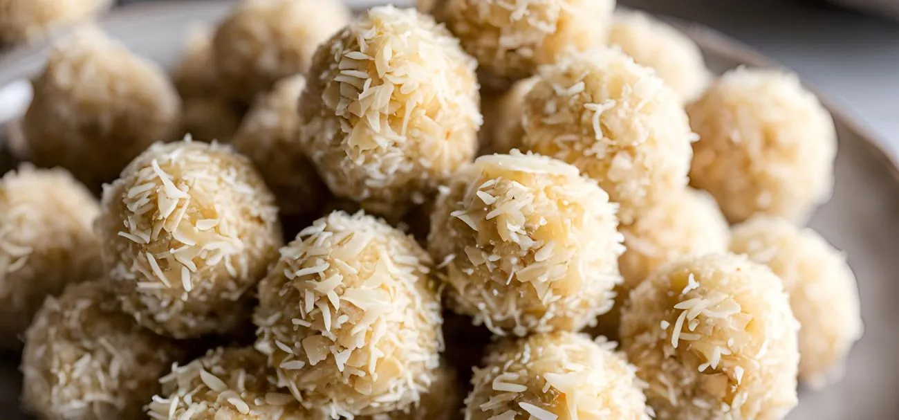 Bananowo-kokosowe kulki mocy