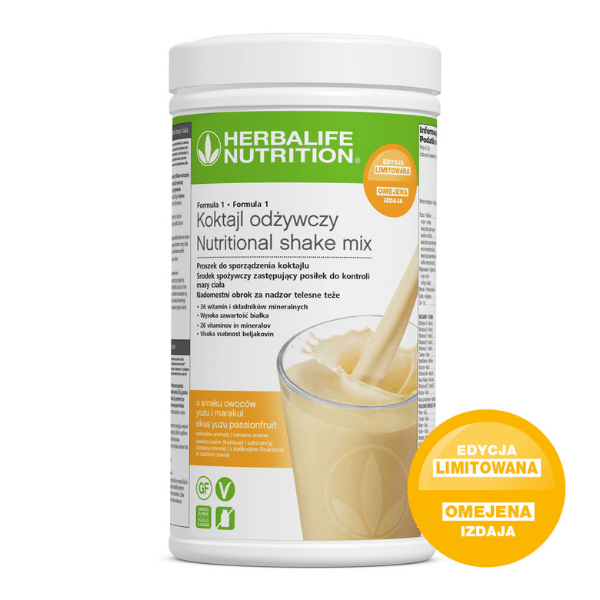 yuzu Koktajl odżywczy o smaku owoców yuzu i marakui 550g