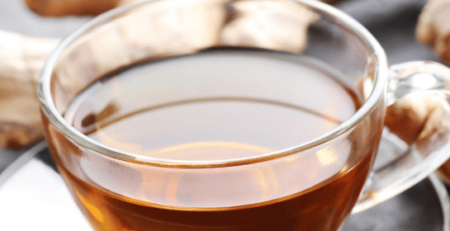 Napój na dobry sen z imbirem