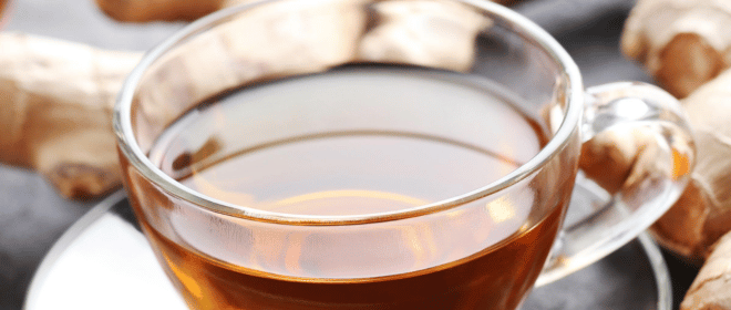 Napój na dobry sen z imbirem