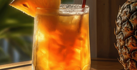 Napój na dobry sen o smaku owoców tropikalnych