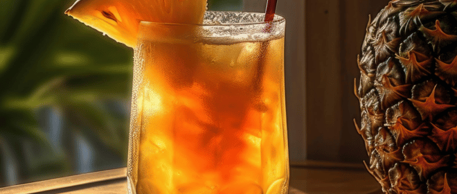 Napój na dobry sen o smaku owoców tropikalnych
