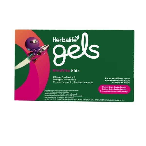 Żelki Herbalife Gels MindVita Kids Cytrynowo-truskawkowe