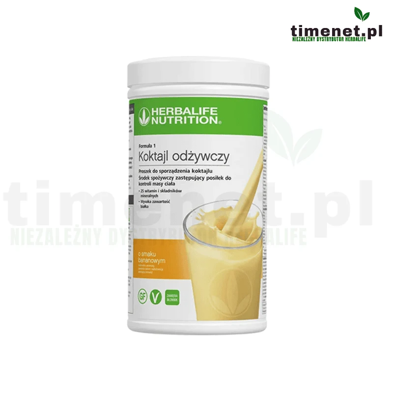 Herbalife Koktajl odżywczy o smaku bananowym 550g