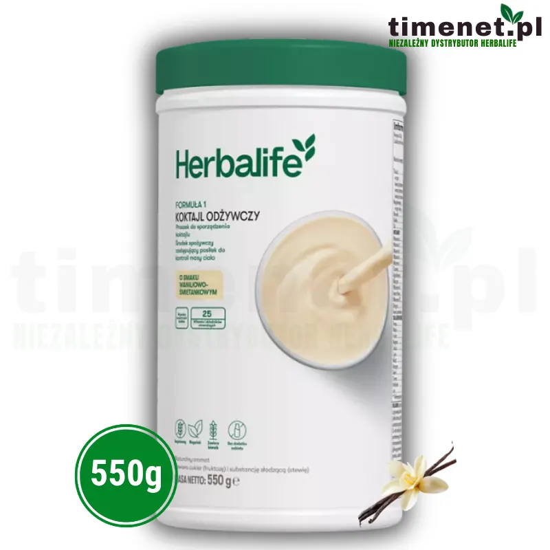 Koktajl Herbalife waniliowo-śmietankowy 550g