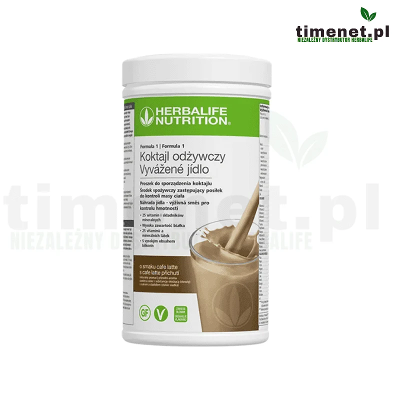 Herbalife koktajl odżywczy o smaku cafe latte 550g