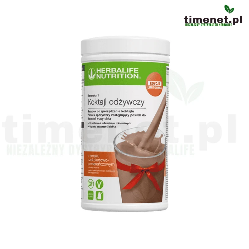 550orange Herbalife koktajl o smaku czekoladowo-pomarańczowym 550g