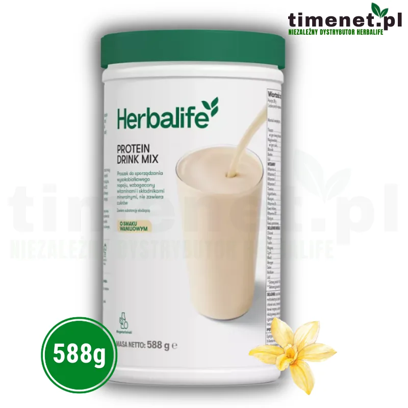 Protein Drink Mix Produkt proteinowy o smaku waniliowym 588 g