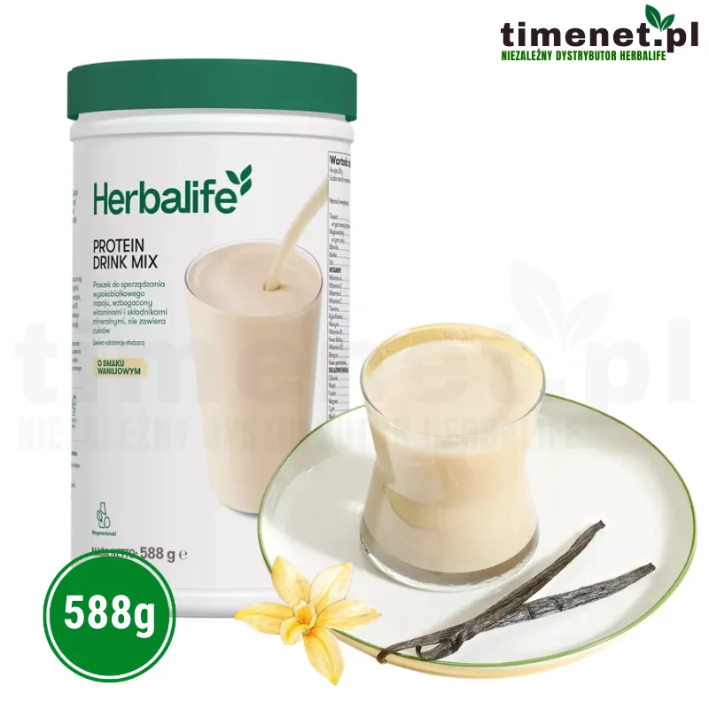 Protein Drink Mix Produkt proteinowy o smaku waniliowym 588 g
