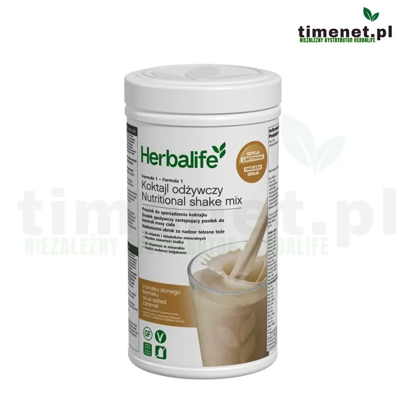 Koktajl Herbalife słony karmel 550g
