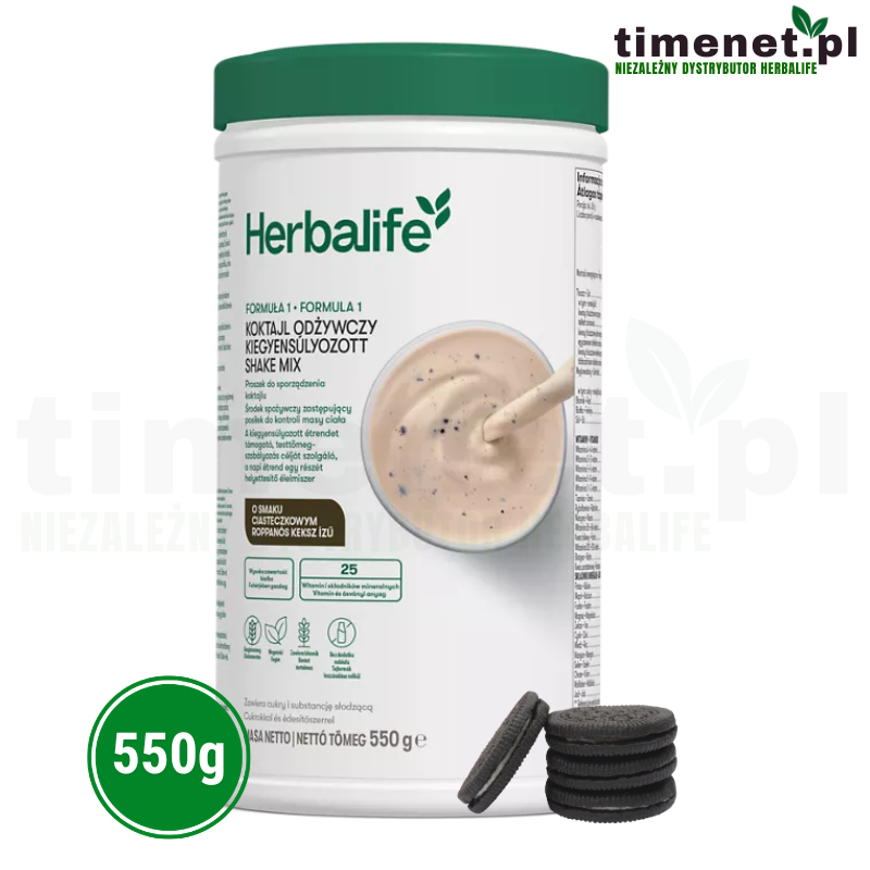 Herbalife koktajl odżywczy o smaku ciasteczkowym 550g