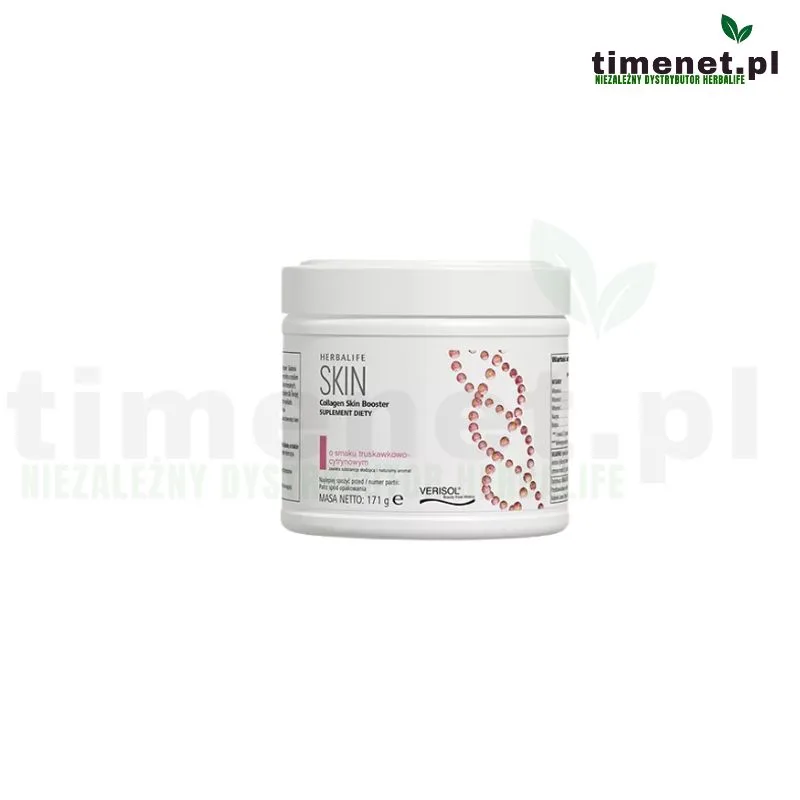 Collagen Skin Booster o smaku truskawkowo-cytrynowym 171g
