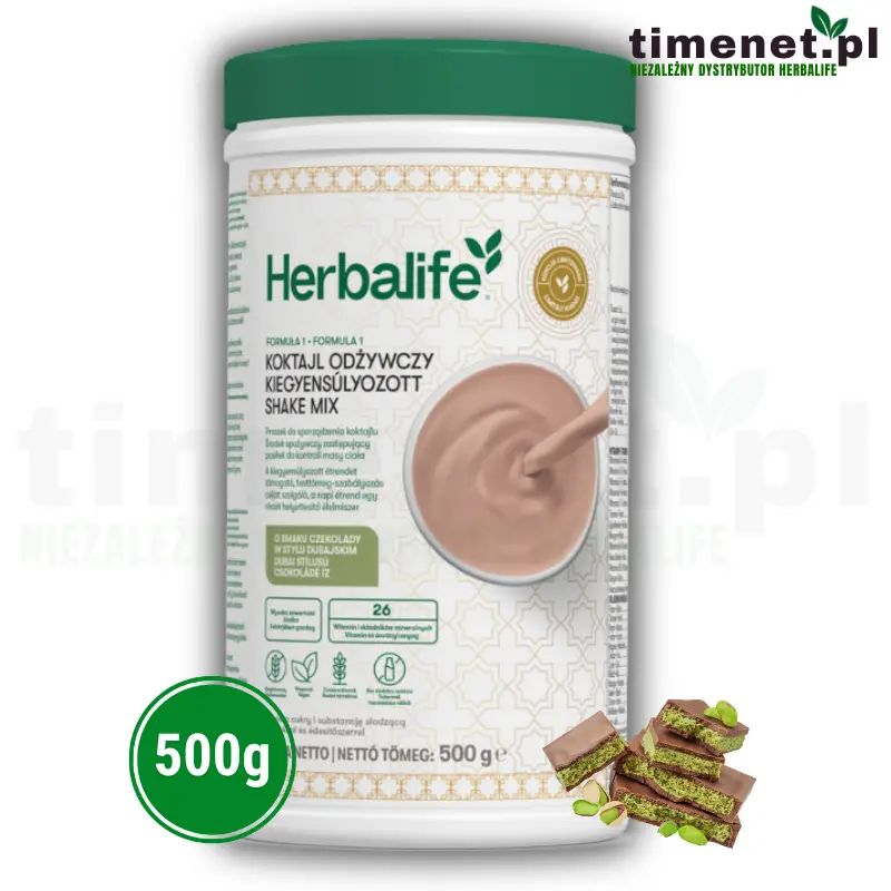 Herbalife koktajl odżywczy czekolada dubajska