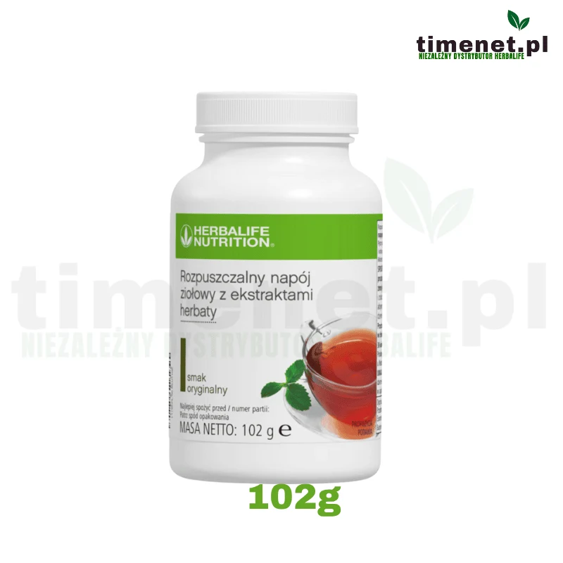 Herbalife herbatka rozpuszczalna oryginalny smak 102g