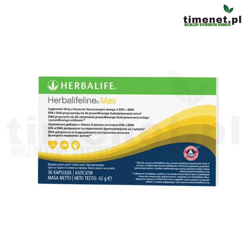 Herbalifeline Max Suplement diety 30 kapsułek