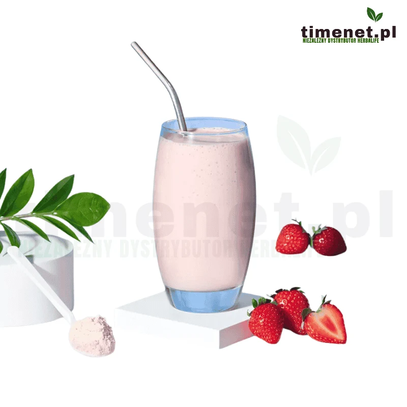 Herbalife koktajl odżywczy malinowo - truskawkowy 550g