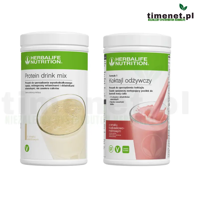 Herbalife Sycący Posiłek Koktajl F1 + Białko