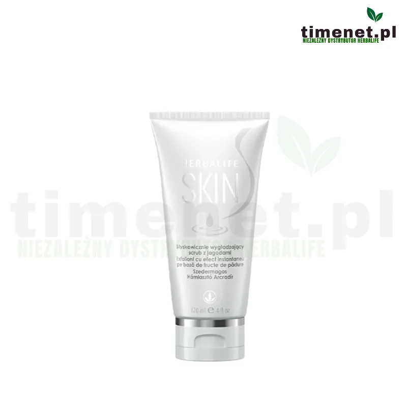 Herbalife SKIN Błyskawicznie wygładzający scrub z jagodami 120 ml