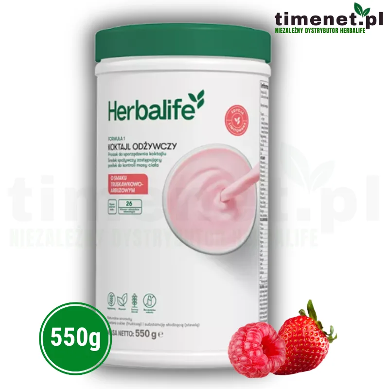 Herbalife Koktajl malinowo truskawkowy