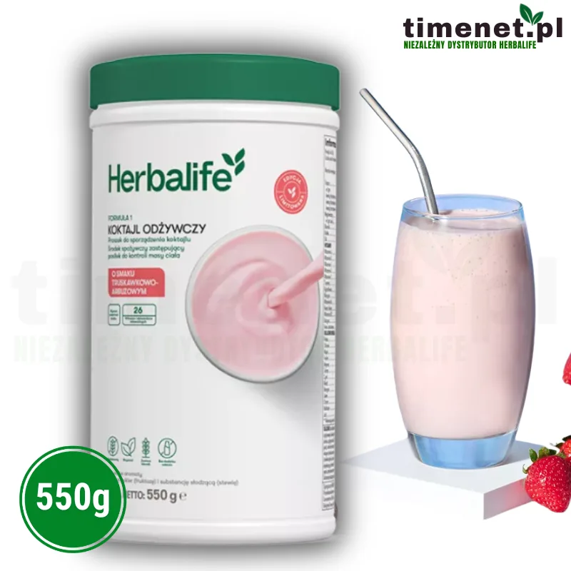Herbalife Koktajl malinowo truskawkowy