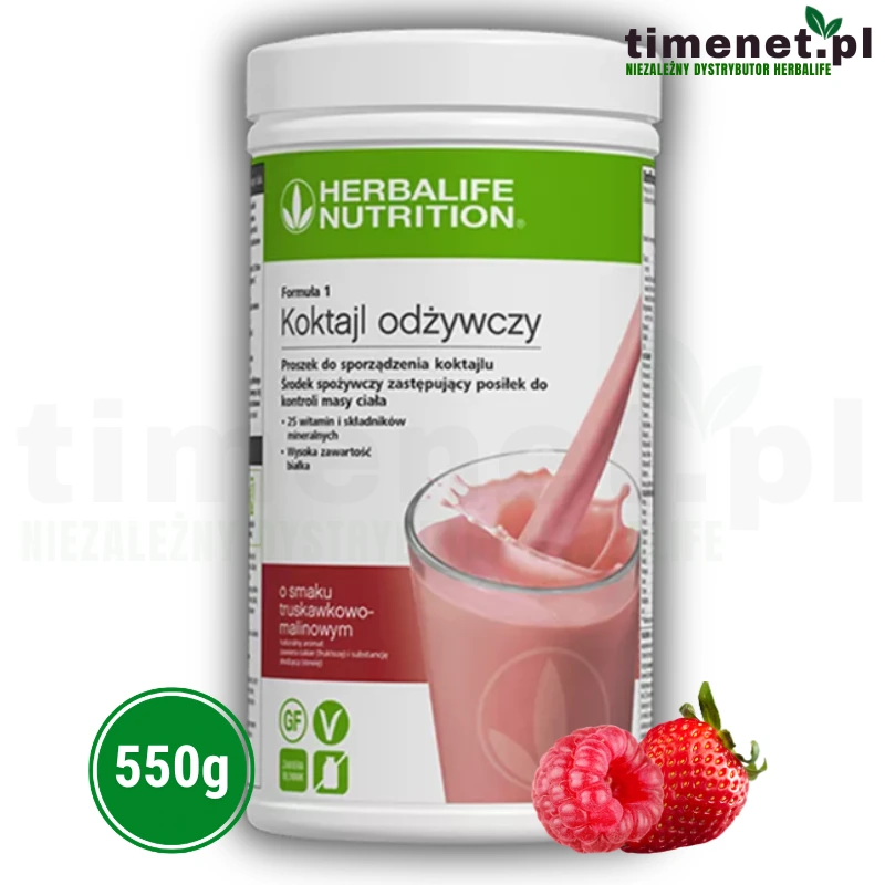 Herbalife Koktajl malinowo truskawkowy