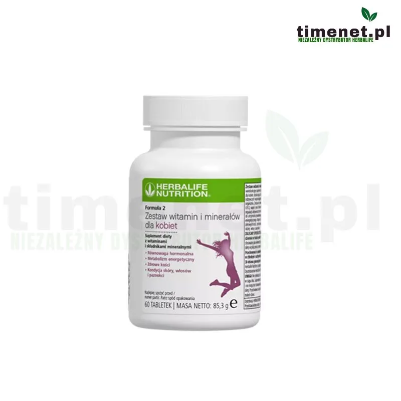 Herbalife Formuła 2 Zestaw witamin i minerałów dla kobiet 60 tabletek