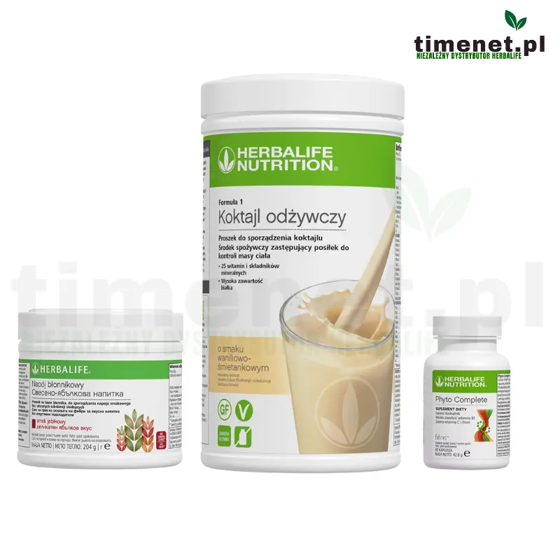 Herbalife wsparcie redukcji obwodu talii, zestaw